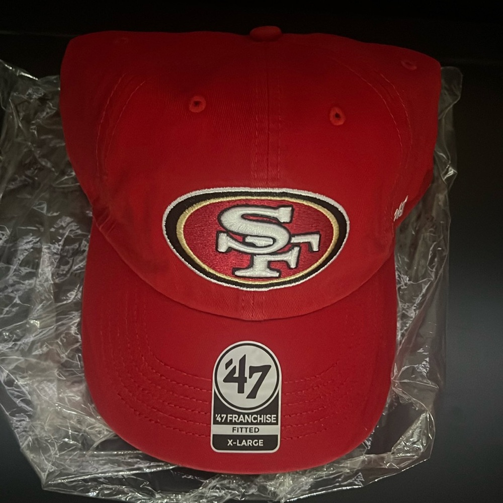 49ers fitted hat